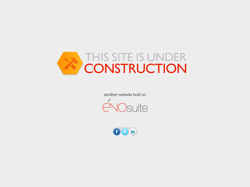 The site is under construction - Another website build on évoSuite